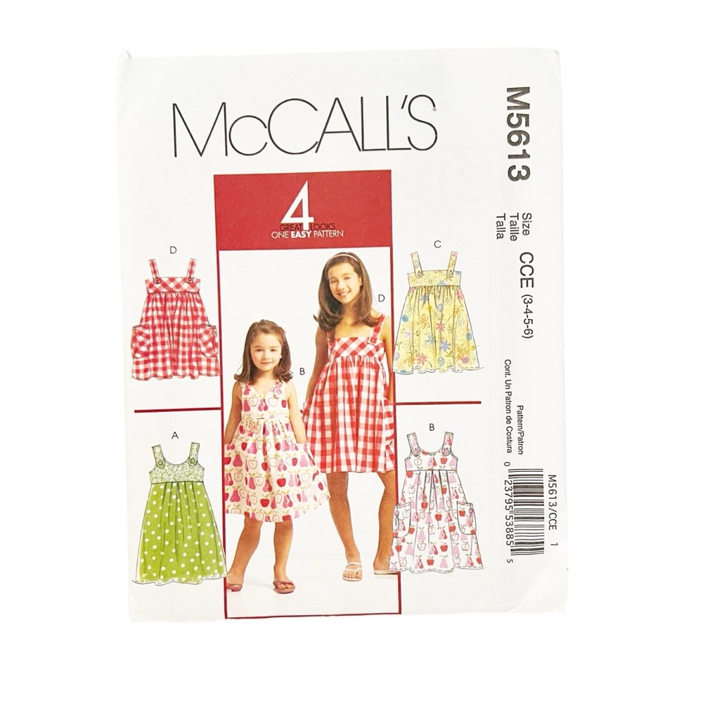 McCall’s Sewing Pattern 5613